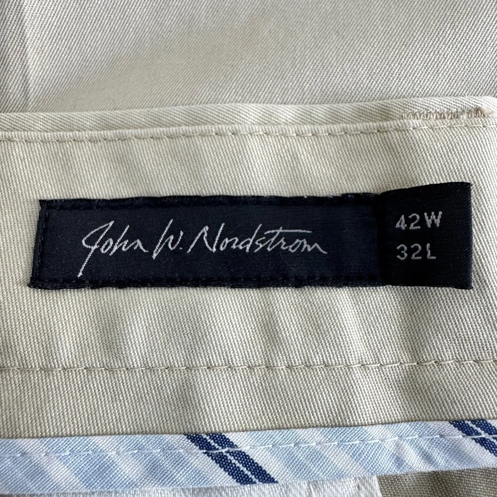 John W. Nordstrom Tan Chinos - Picture 5 of 10